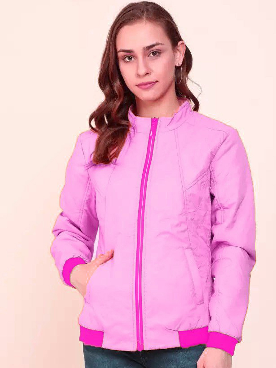 

BAESD Women Lightweight Quilted Jacket, Pink