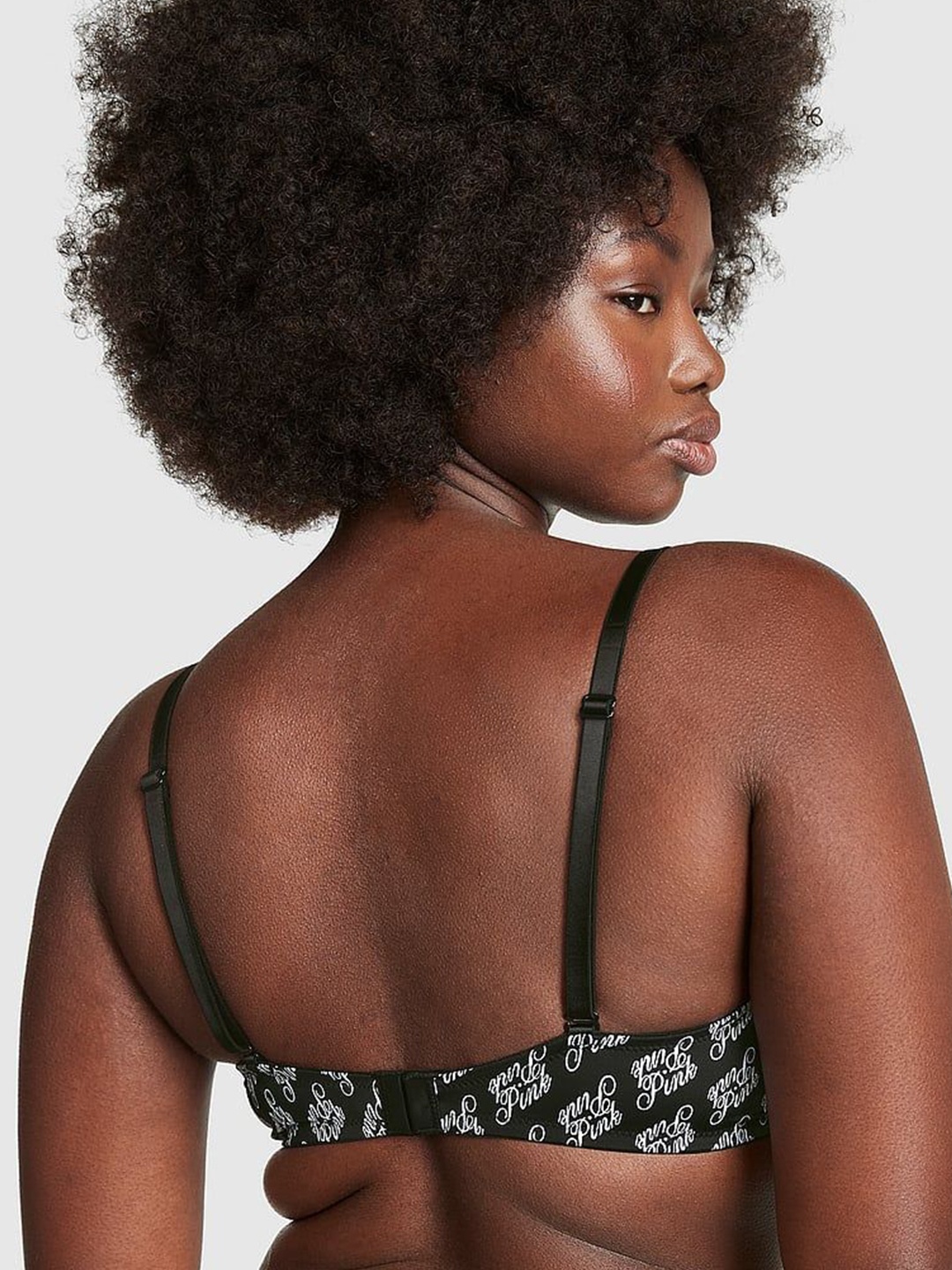 

Victoria's Secret Medium Coverage Underwired Lightly Padded Bra, Black