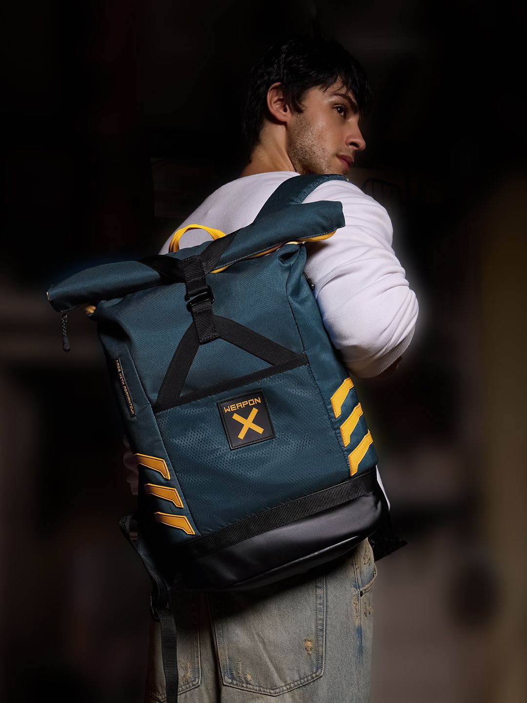 

The Souled Store Men Wolverine:WeaponX Backpack, Green