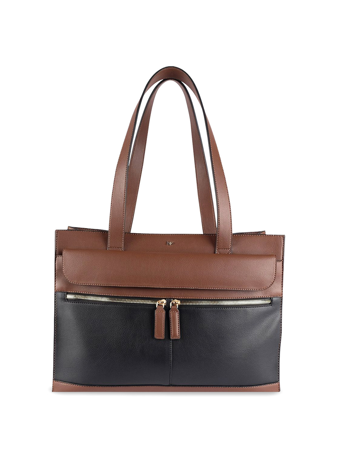 

HIE Shopper Shoulder Bag, Coffee brown