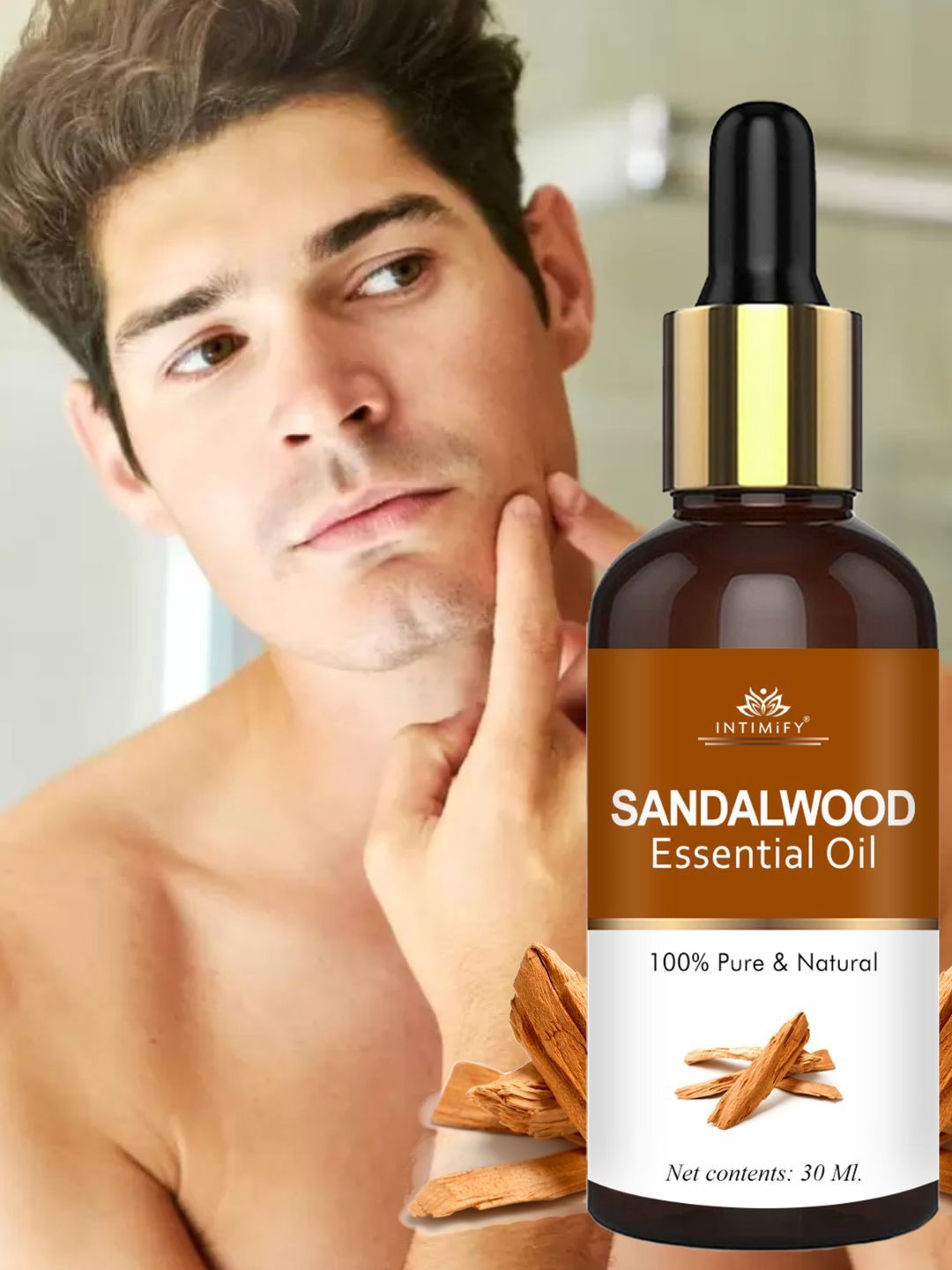 

INTIMIFY Sandalwood Essential Oil - 30 ml, Na