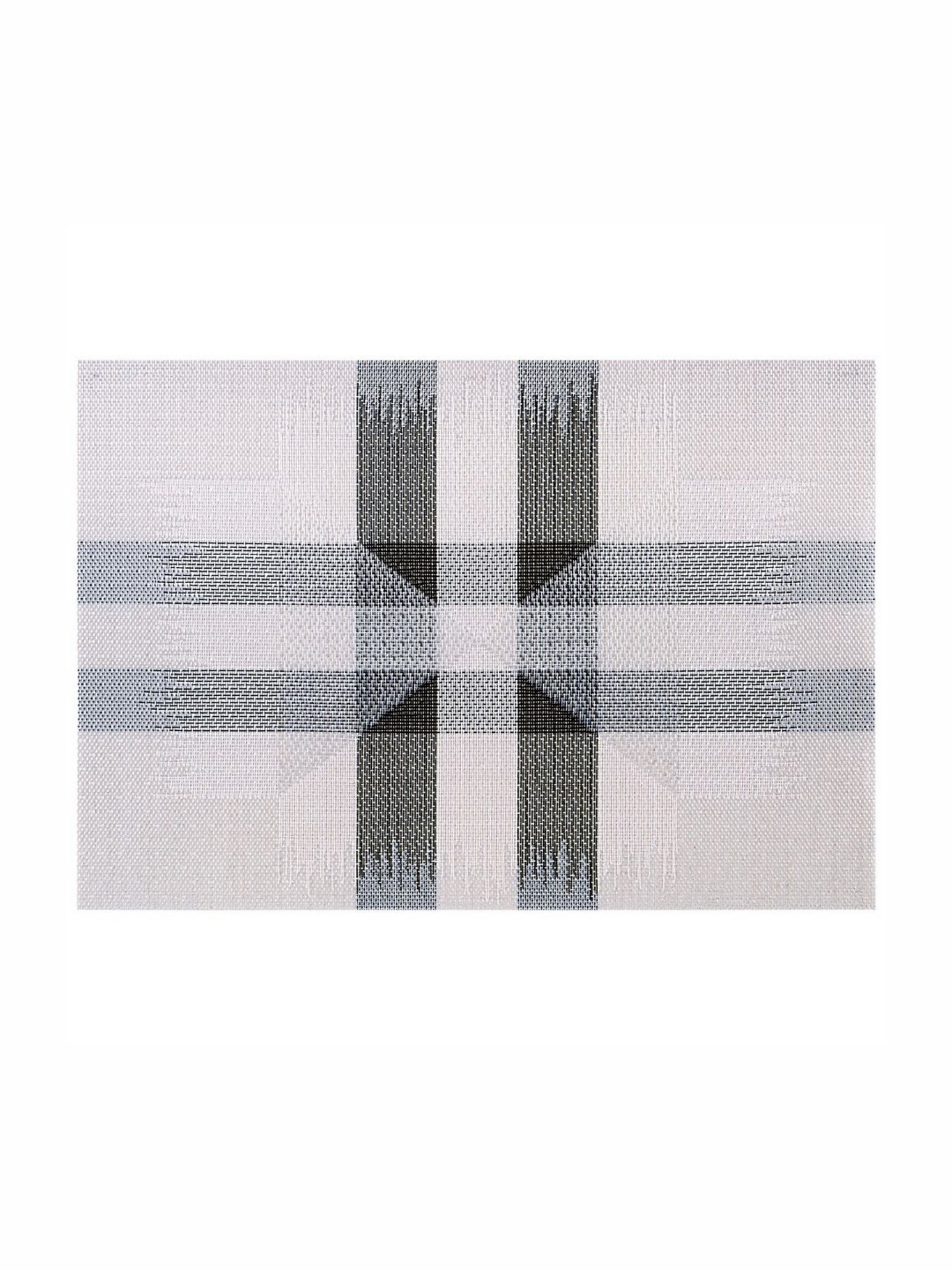 

Freelance Grey & White 6 Pieces Textured Rectangular Shaped Table Placemats