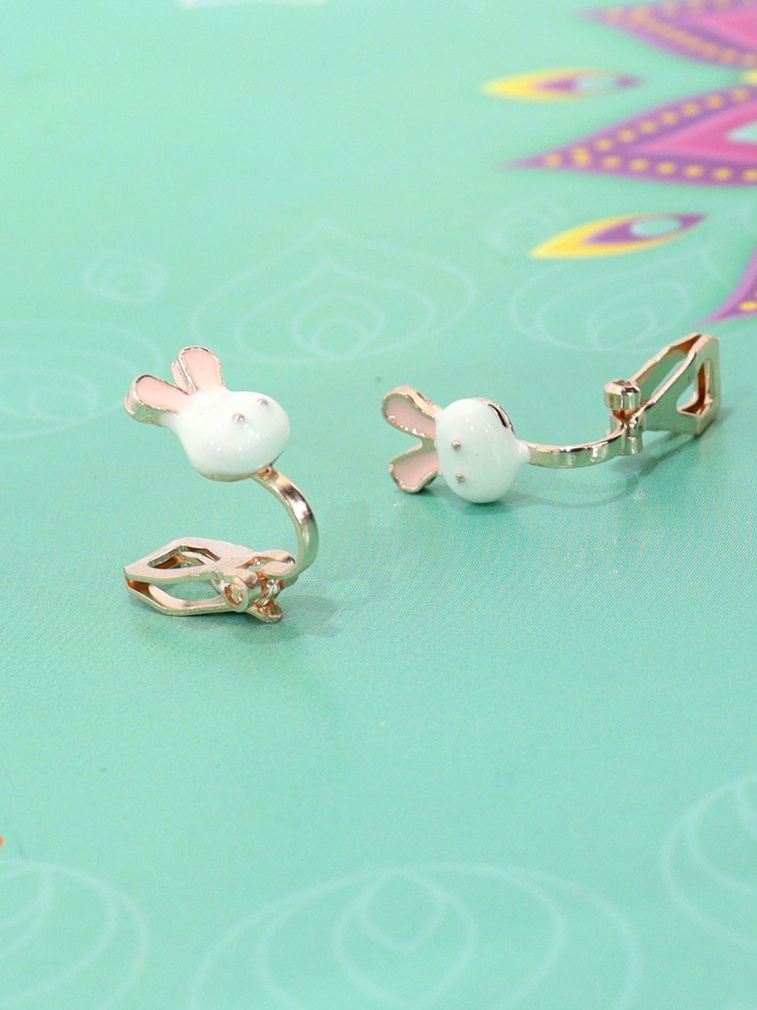 

FIMBUL Stainless Steel Classic Non Pierced Ear Clips, Rose gold