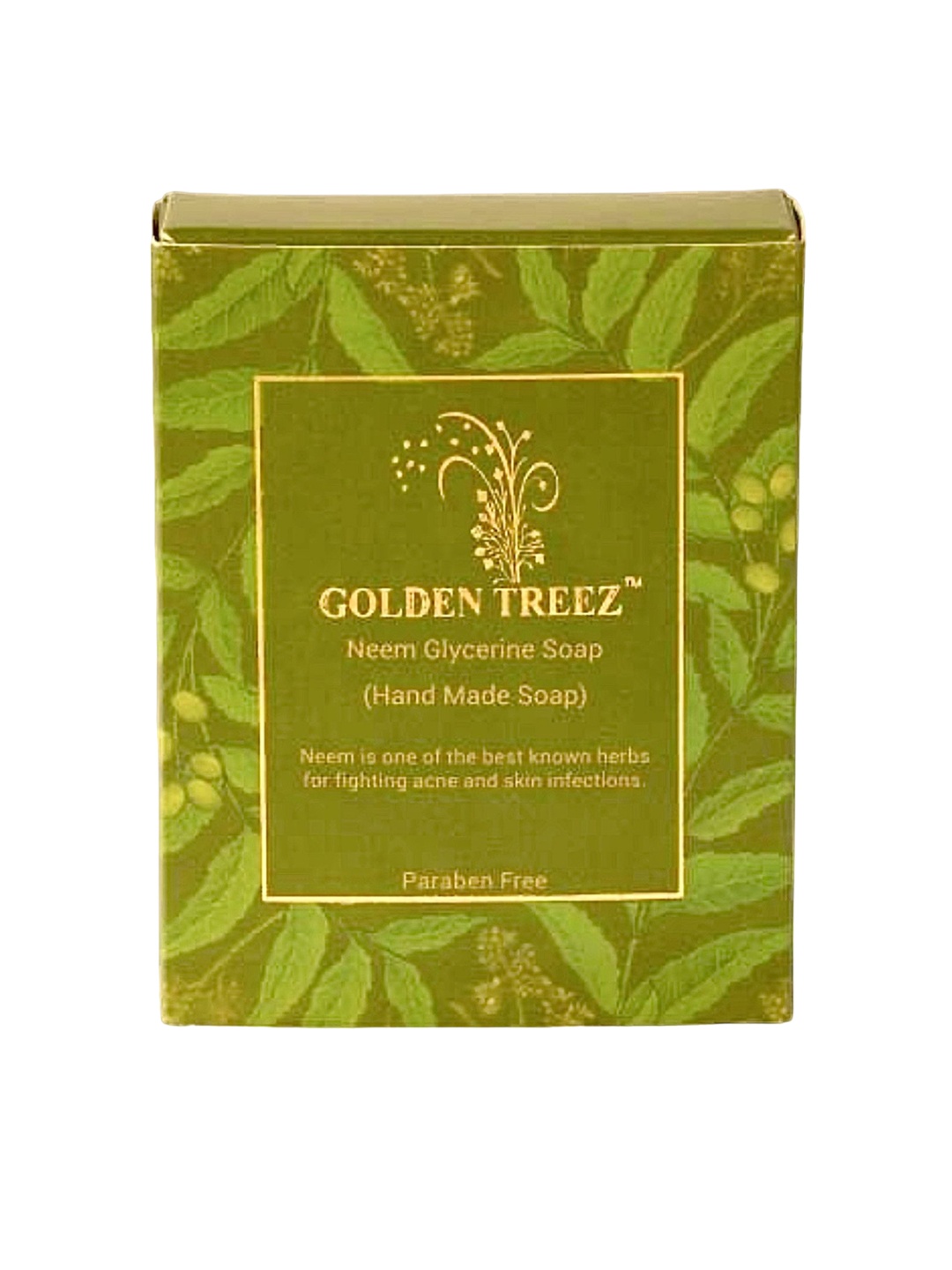 

Golden Treez Neem Glycerine Soap - 115 g, Green