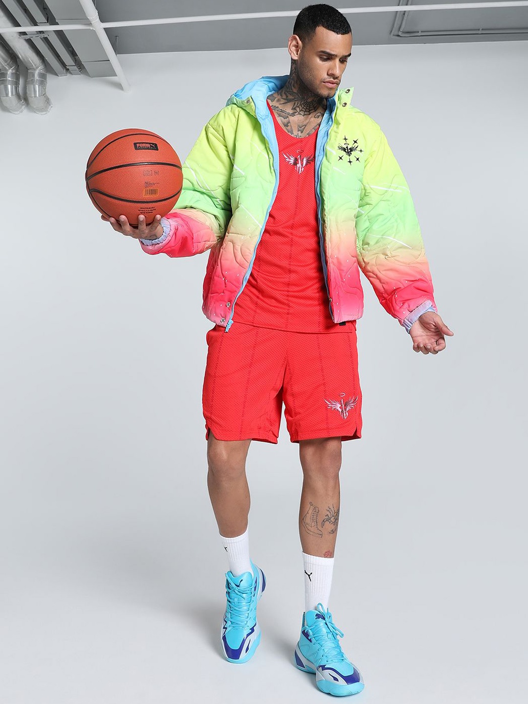 

Puma Melo 1Love Relaxed Fit Jacket, Lime green