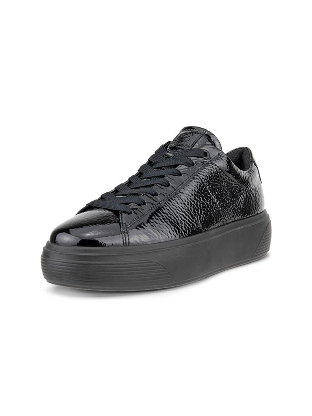 

Ecco Women Street Platform Patent Leather Sneakers, Black