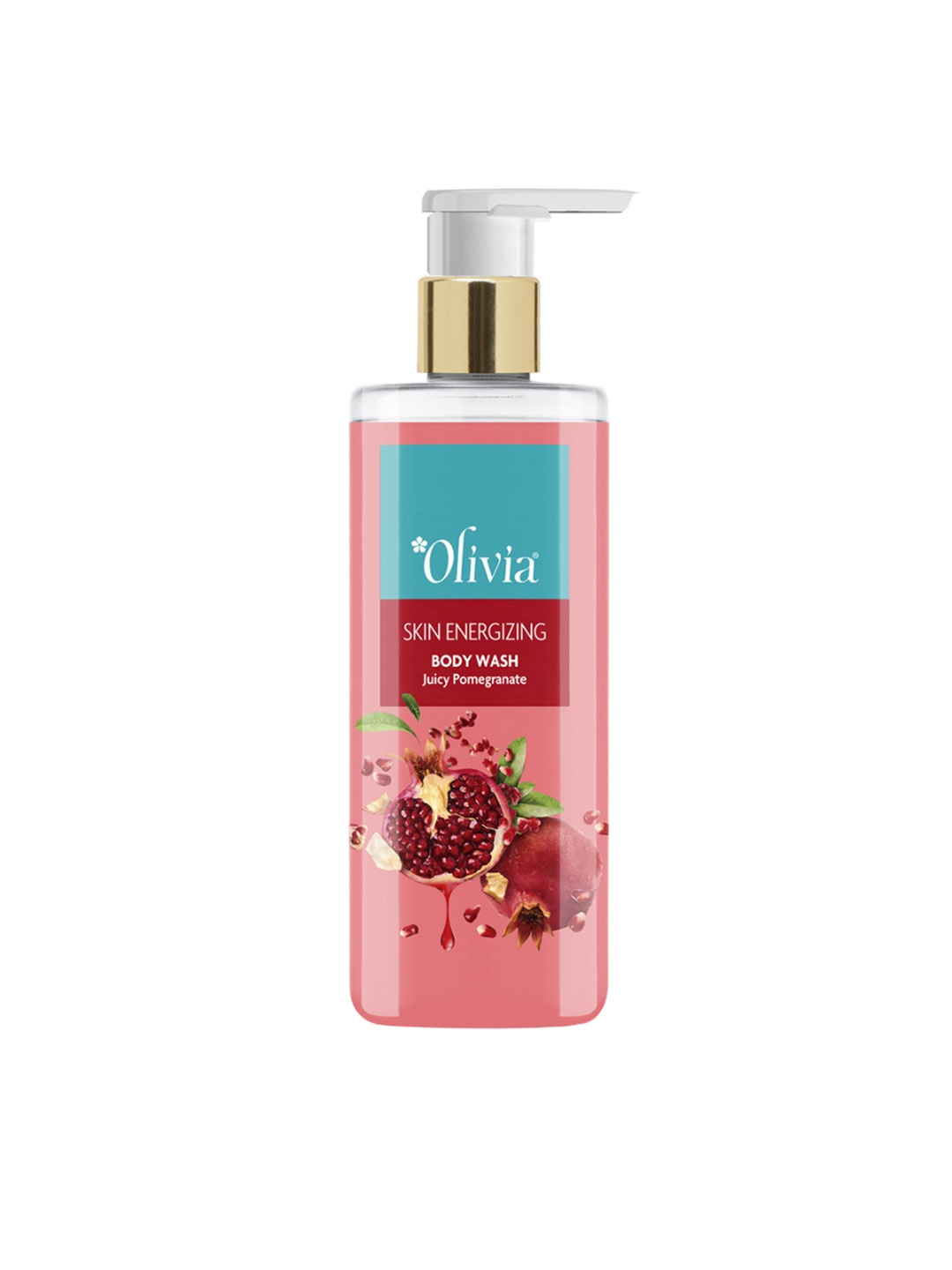 

Olivia Skin Energizing Body Wash With Juicy Pomegranate -250ml, Red
