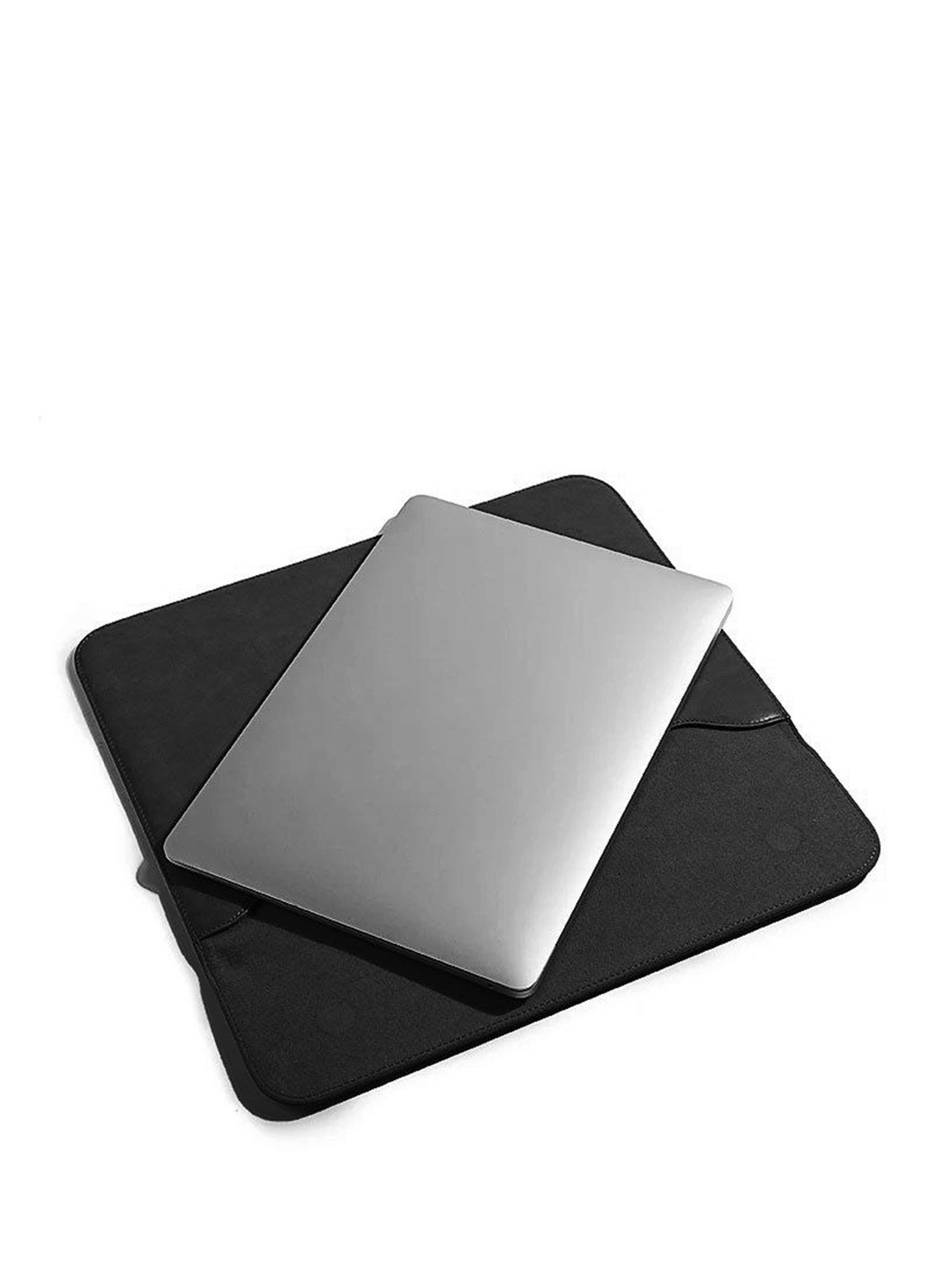 

Abelardo De Moda Unisex Leather Laptop Sleeve, Black