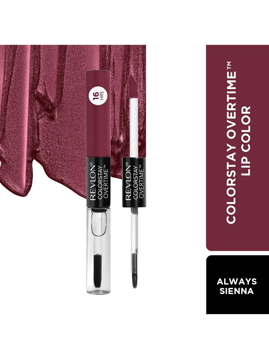 

Revlon Colorstay Overtime 16 Hrs Longwear Lip Color - Always Sienna 380, Burgundy