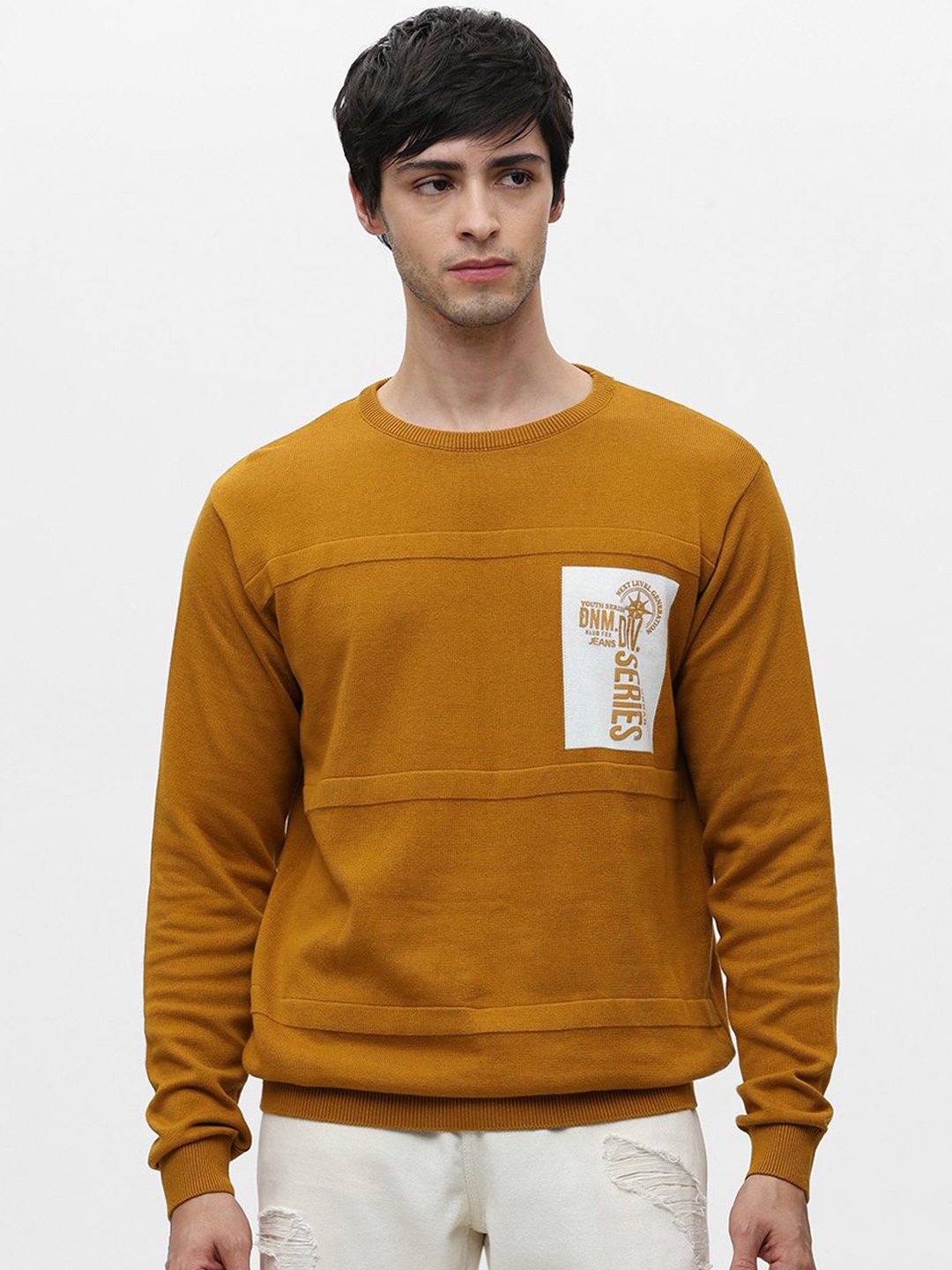 

Klub Fox Men Pullover, Mustard