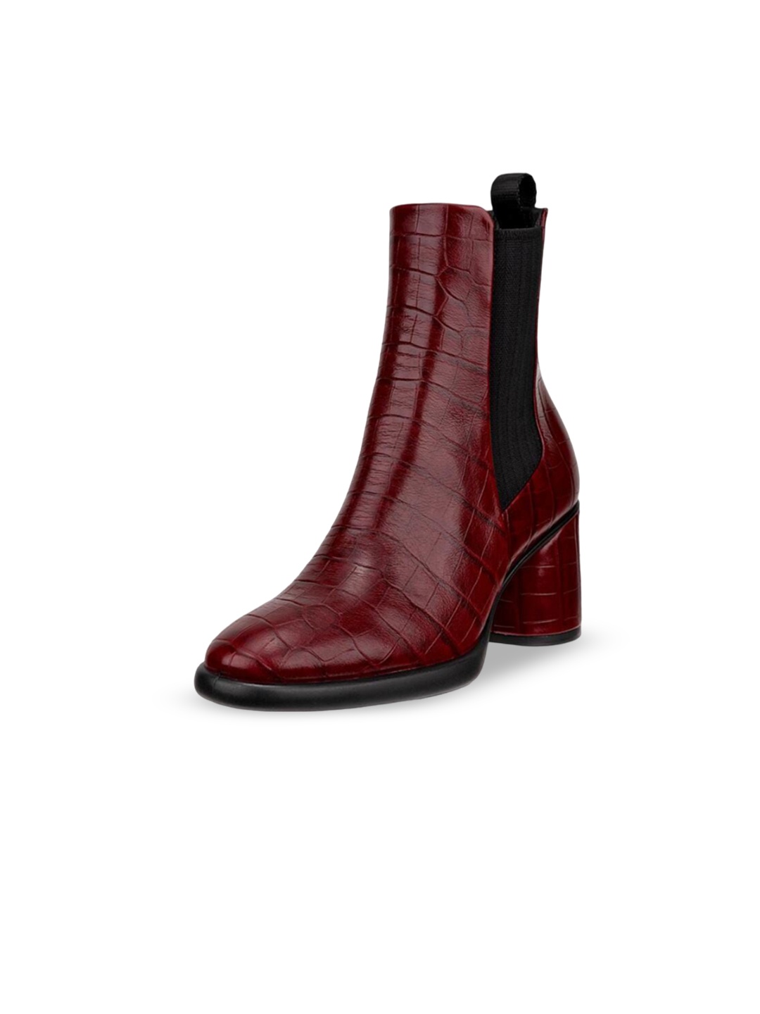 

Ecco Women Sculpted Lx 55 Textured Chelsea Boots, Red