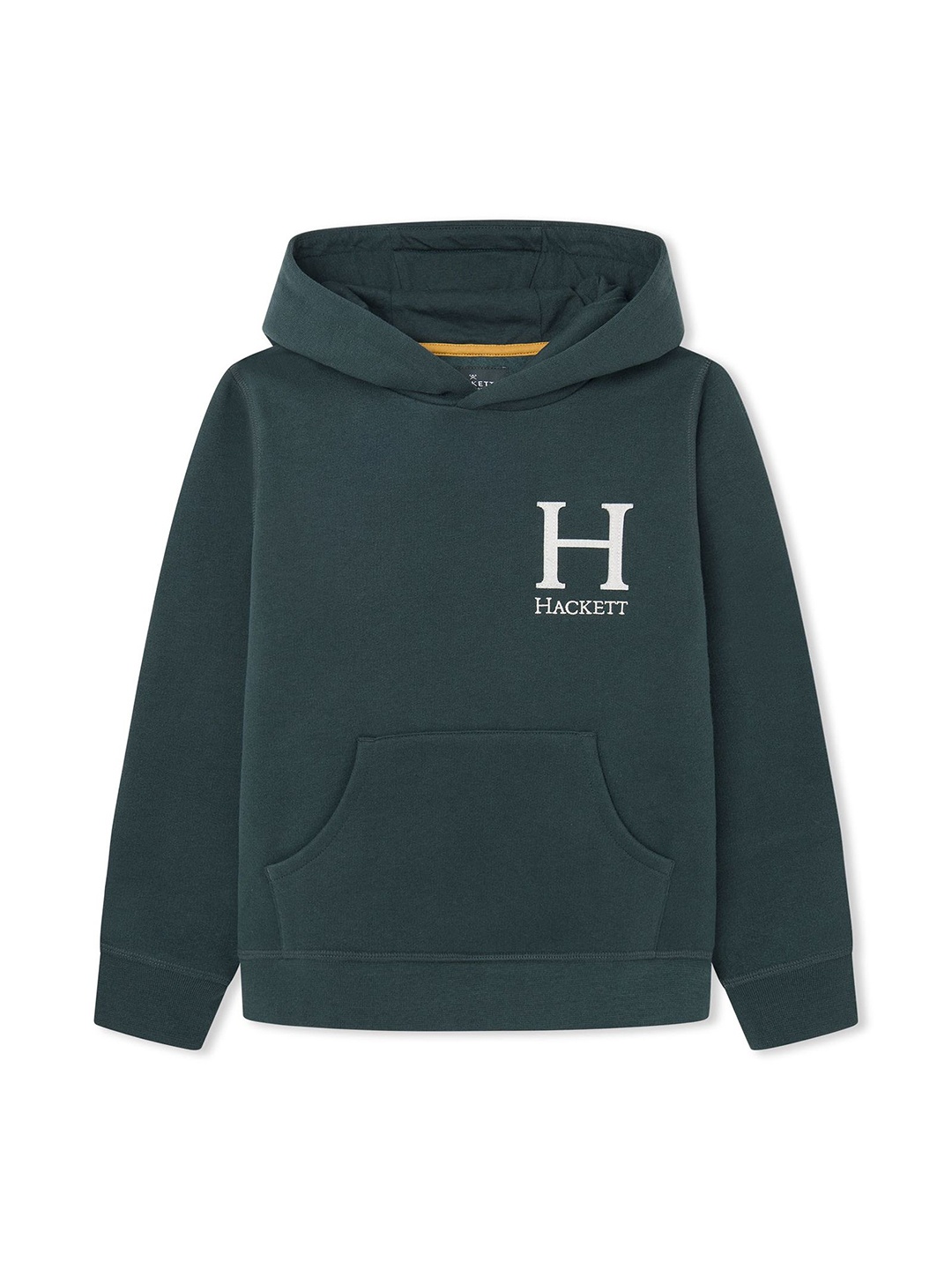 

HACKETT LONDON Boys Solid Hooded Pullover Sweatshirt, Green