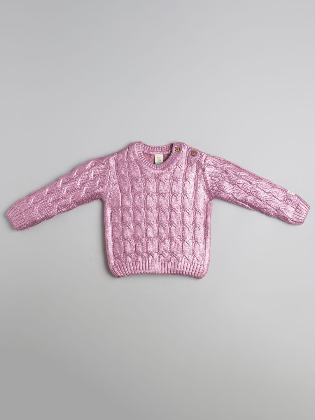 

Ed-a-Mamma Baby Girls Cotton Printed Pullover, Pink