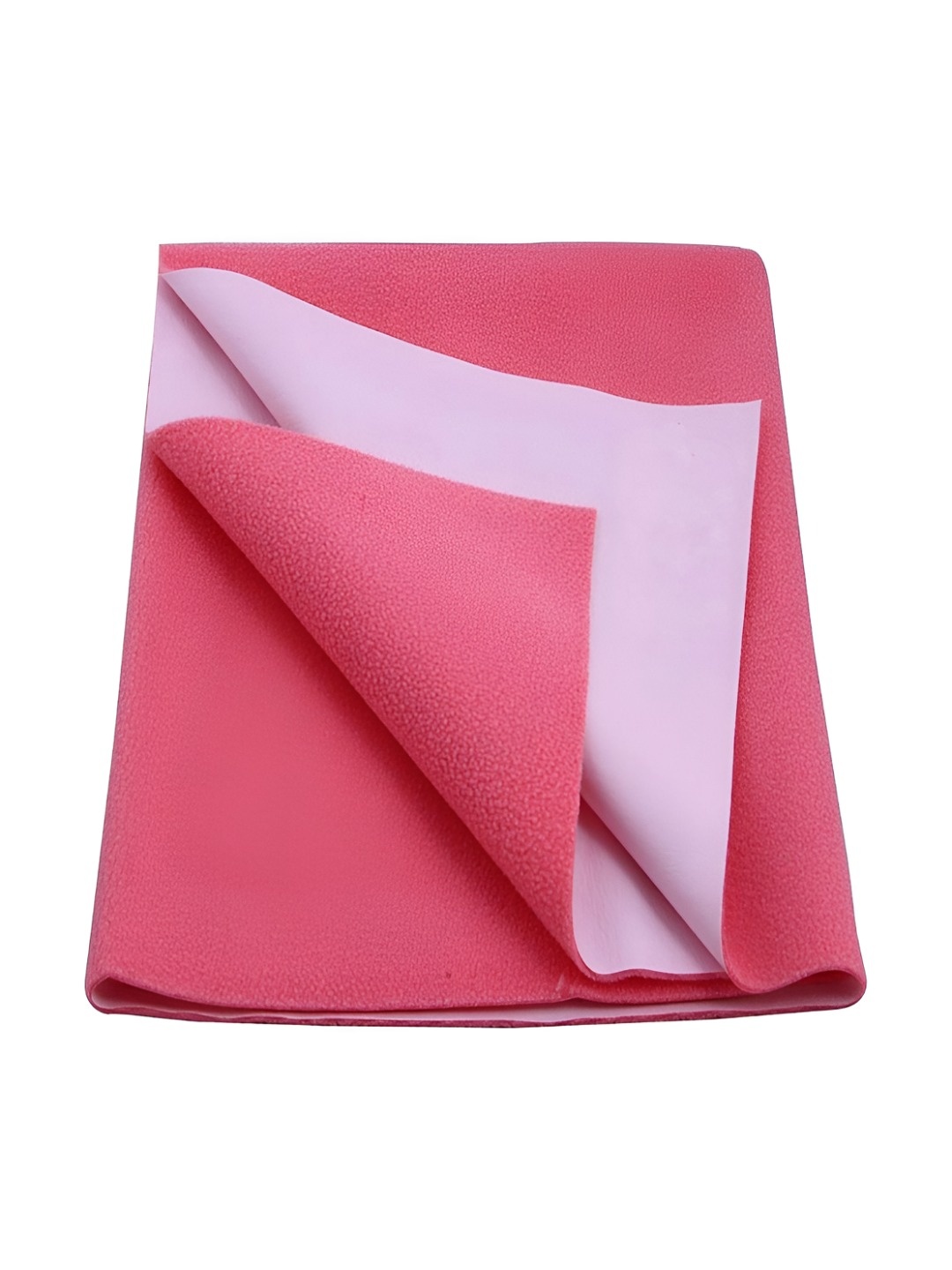 

tundwal's Infants Pink Waterproof Anti-Piling Large Dry Sheet Bed Protector