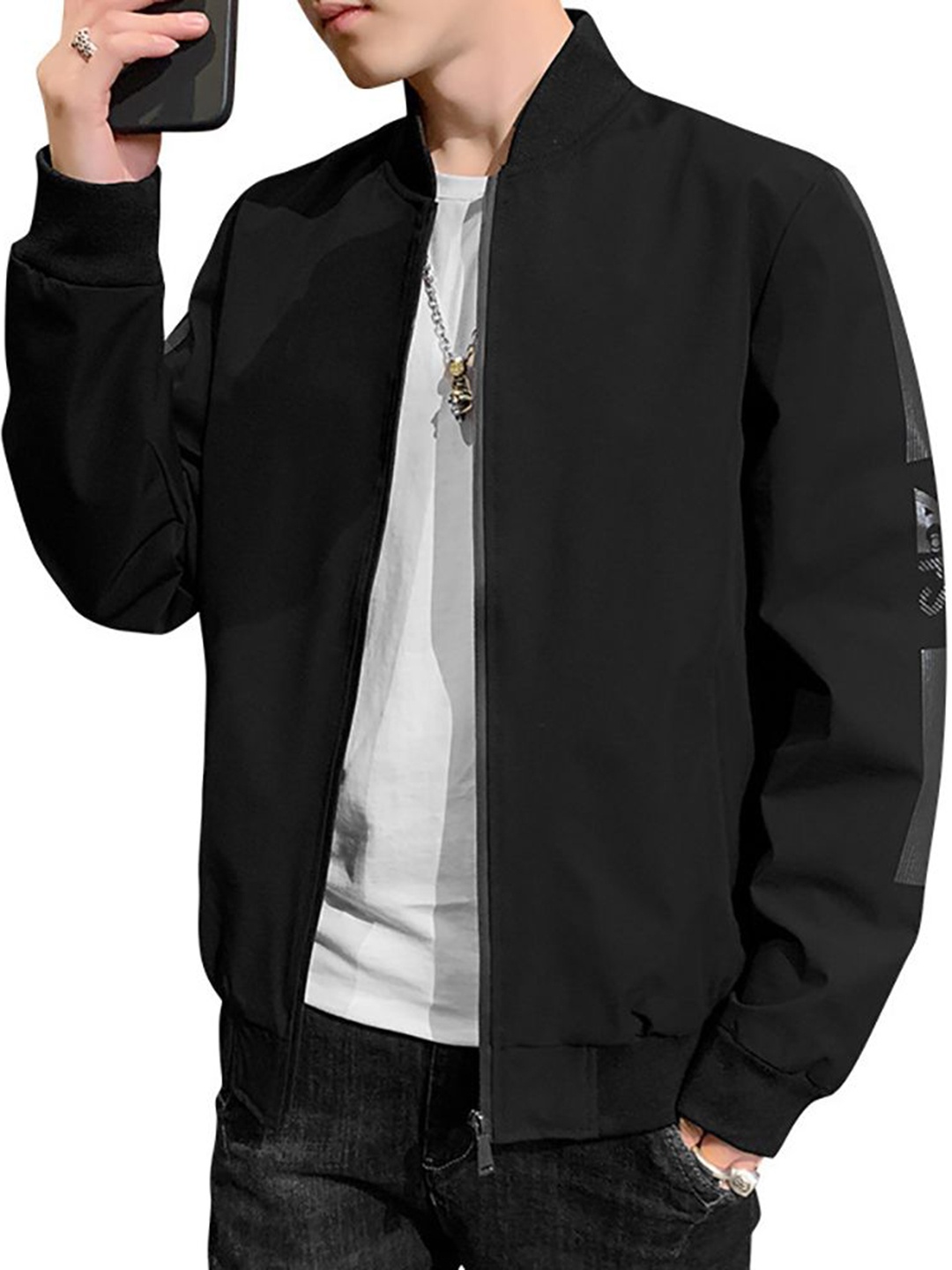 

StyleCast x Revolte Men Outdoor Tailored Jacket, Black