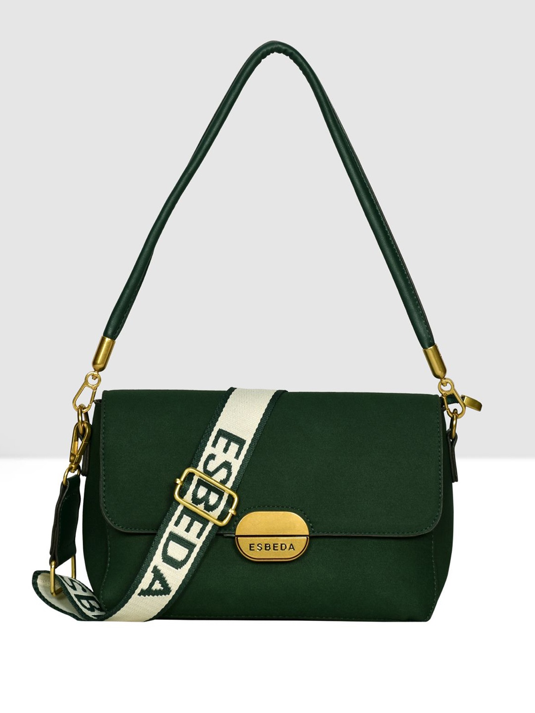 

ESBEDA Women Shopper Sling Bag, Green