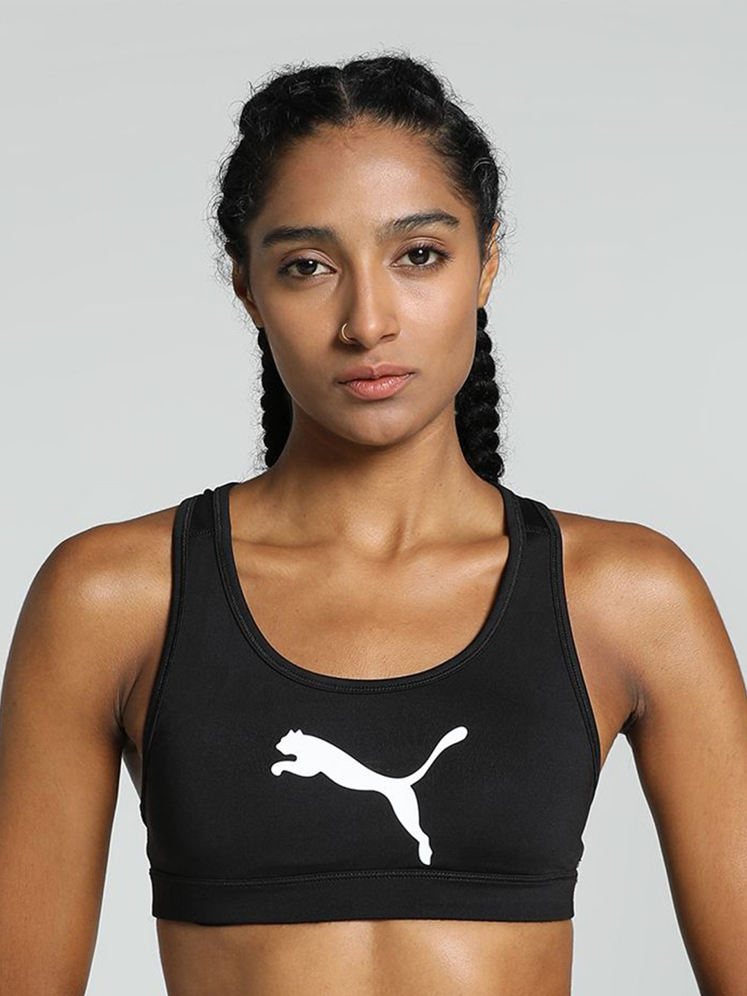 

Puma 4 KEEPS Training Bra, Black