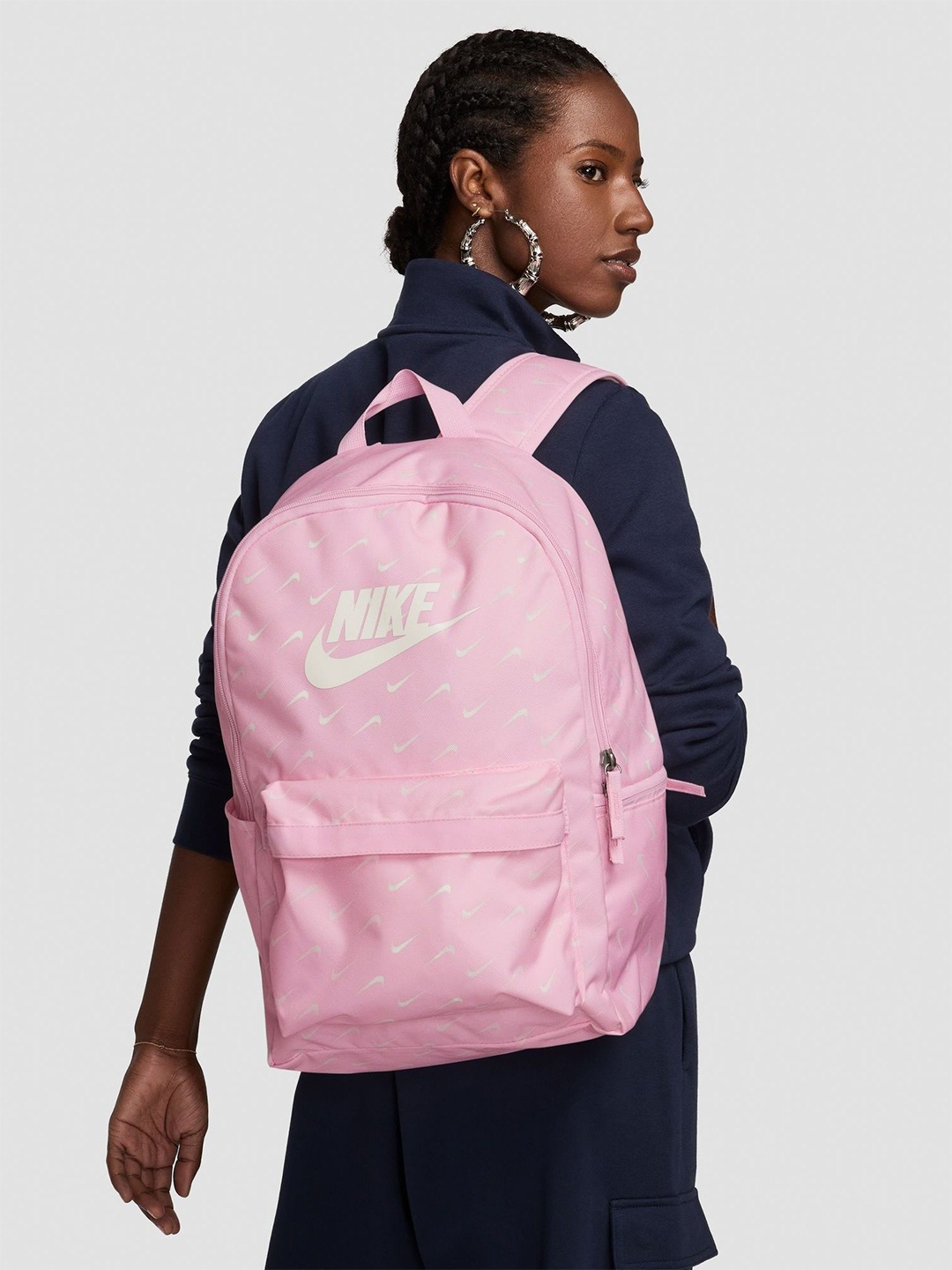 

Nike Unisex Heritage Backpack 25L, Pink