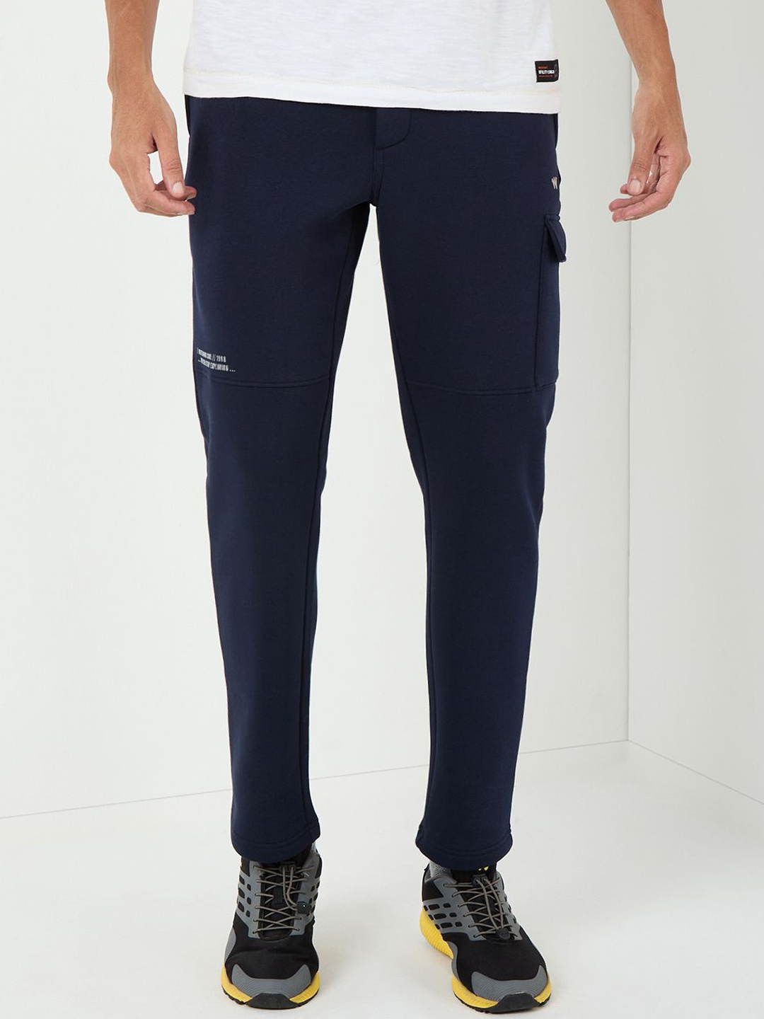 

Wildcraft Men Comfort Trouser, Navy blue
