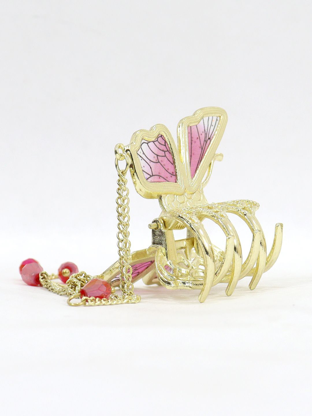 

FIMBUL Women Claw Clip, Red