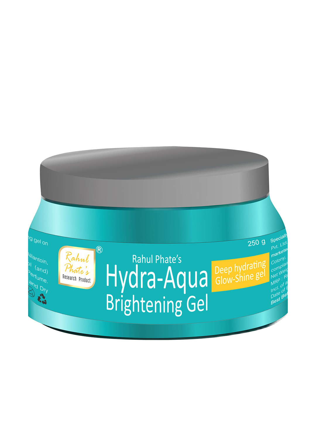 

Rahul Phate Research Product Hydra-Aqua Brightening Gel 250g, White