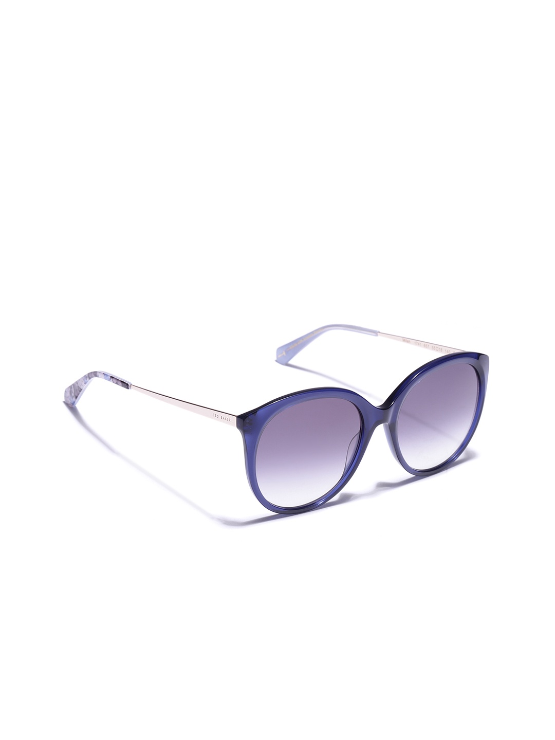 

Ted Baker Women Oval Sunglasses with UV Protected Lens STB174165755, Blue