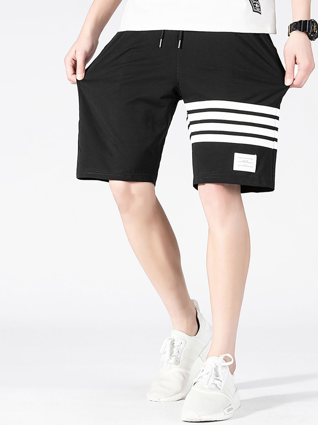 

StyleCast x Revolte Men Regular Fit Shorts, Black