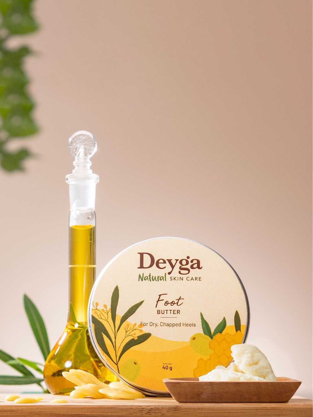 

Deyga Organics Foot Butter-40gm, Cream