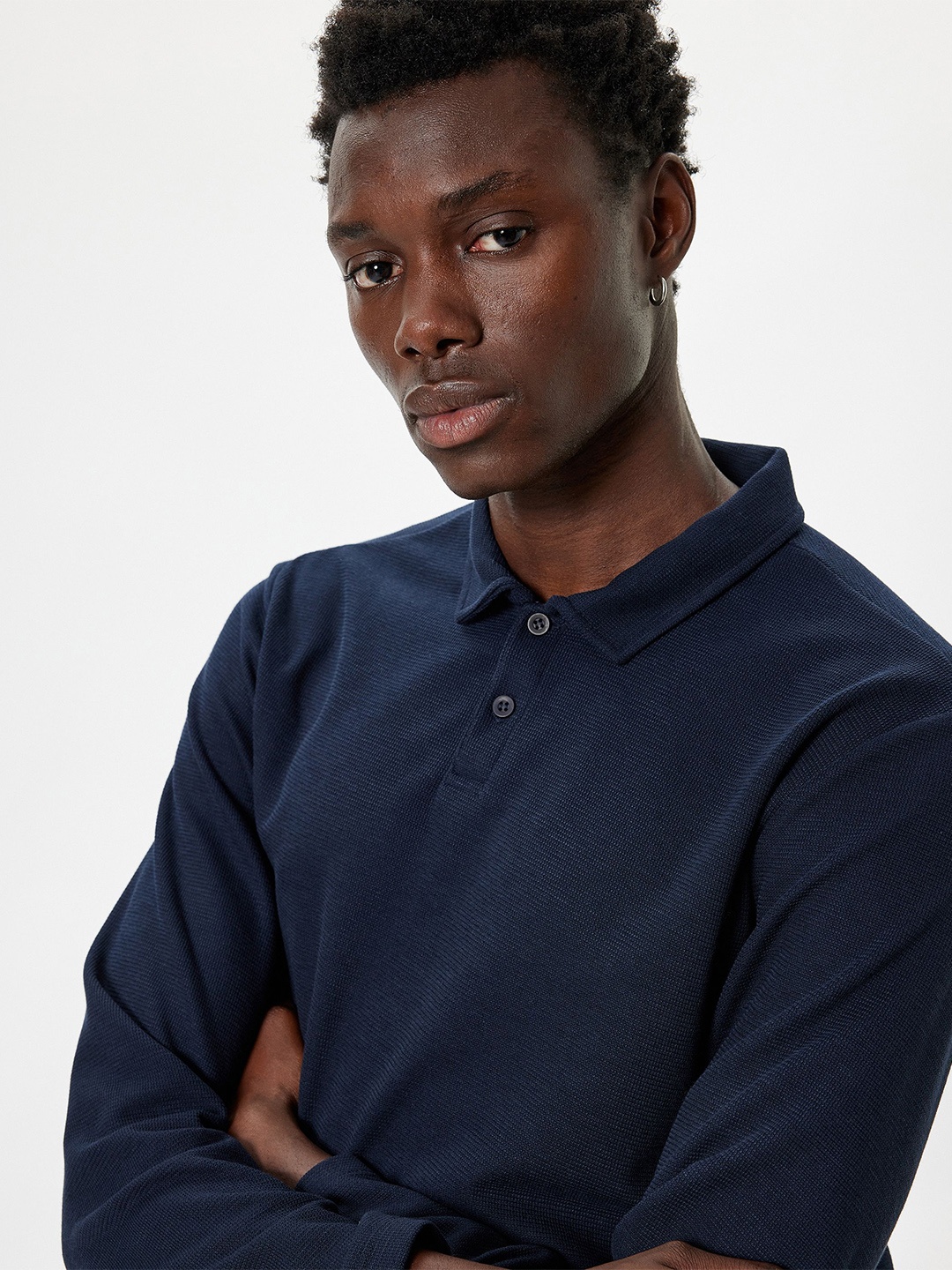 

Koton Men Pullover Sweater, Navy blue