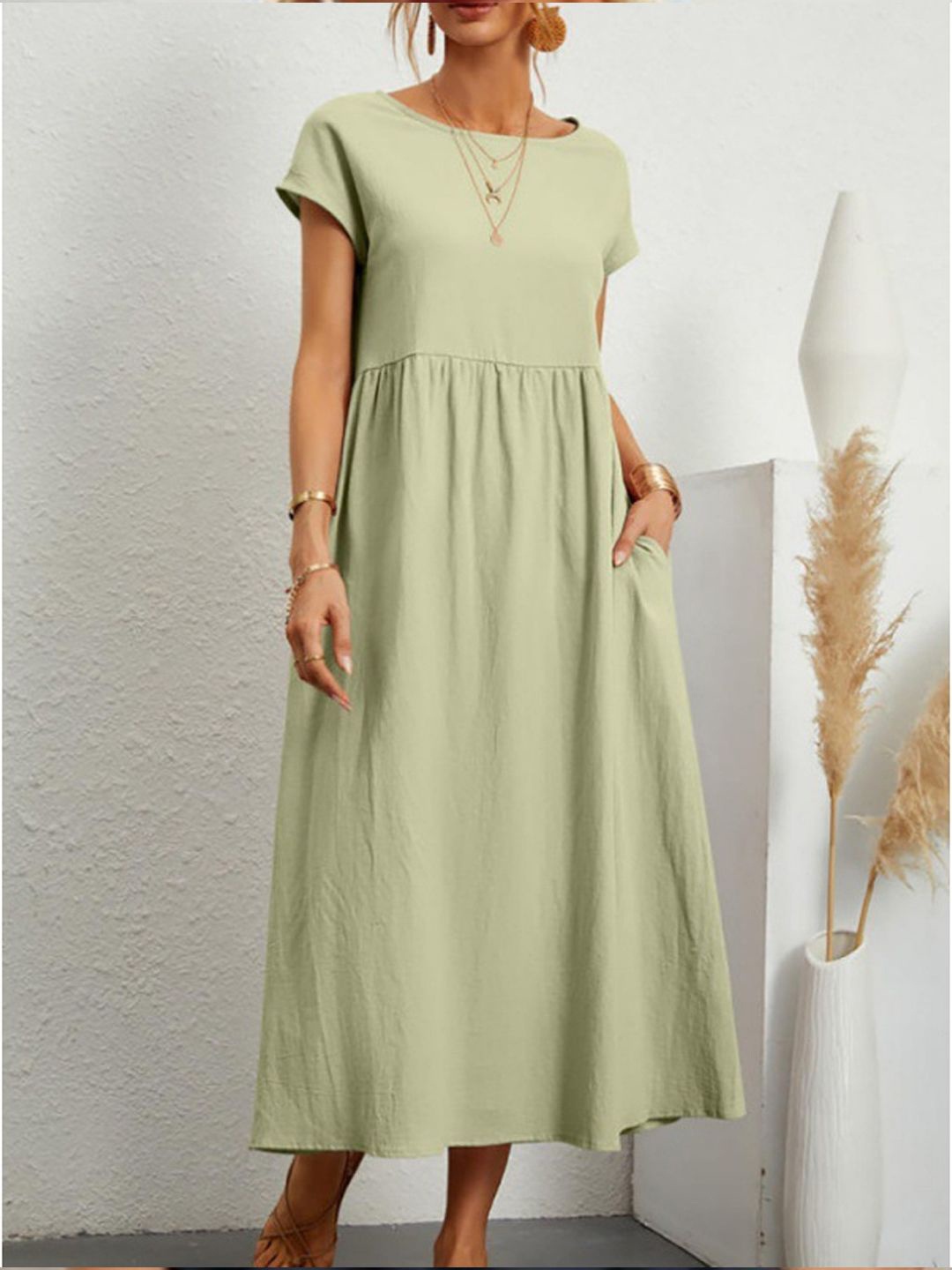 

StyleCast Dress, Olive