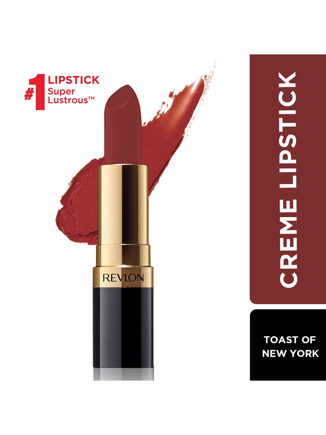 

Revlon Super Lustrous Lipstick - Toast Of New York, Brown