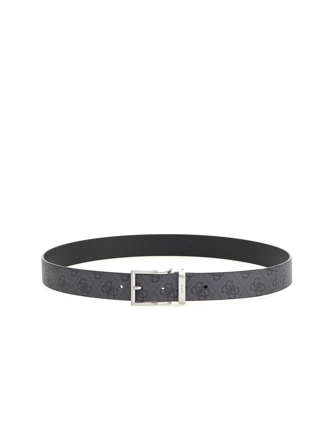 

GUESS Men Printed Tang Closure Casual Belt, Grey