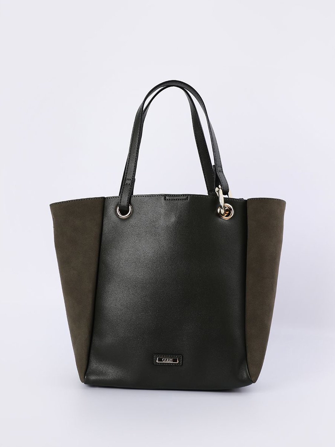 

CODE by Lifestyle Women PU Oversized Shopper Handbags, Olive