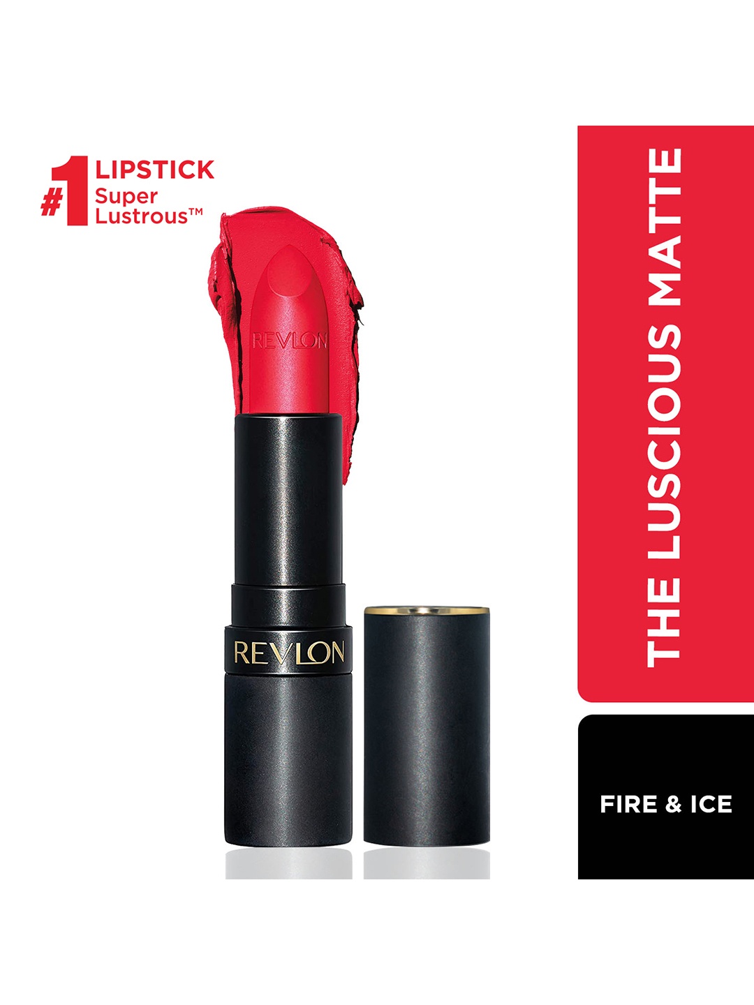 

Revlon Super Lustrous The Luscious Matte Lipstick 4.2 g - Fire & Ice, Red