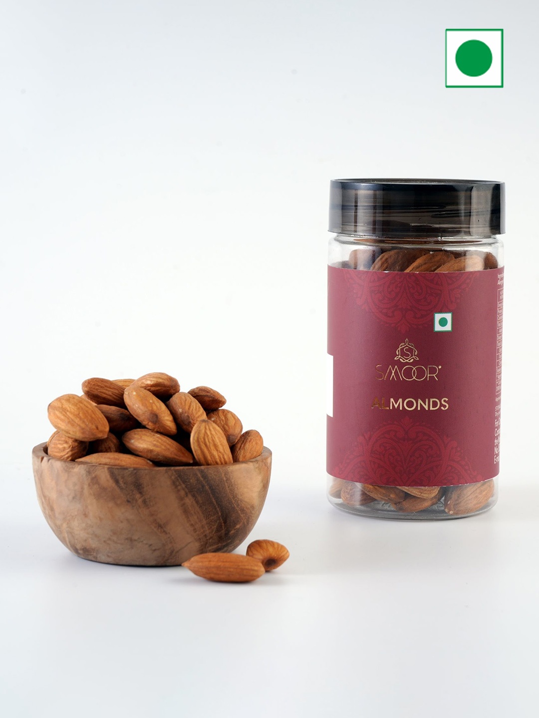 

SMOOR Almonds-120g, Maroon