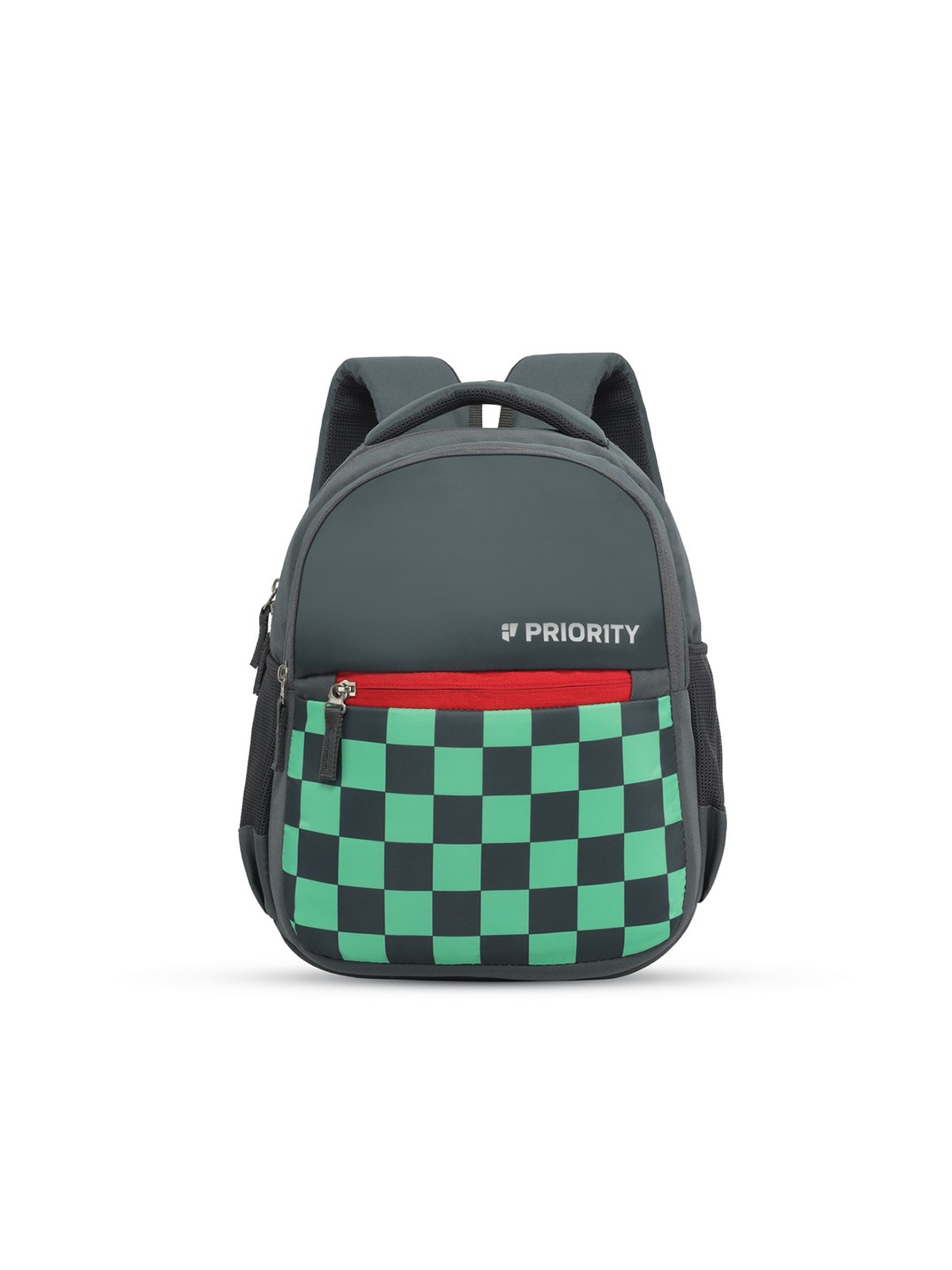 

Priority Kids Colourblocked Backpack, Grey