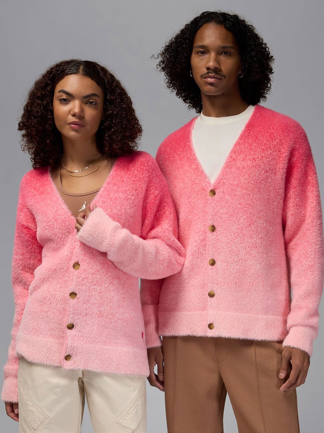 

Nike Air Jordan Men's Cardigan, Pink