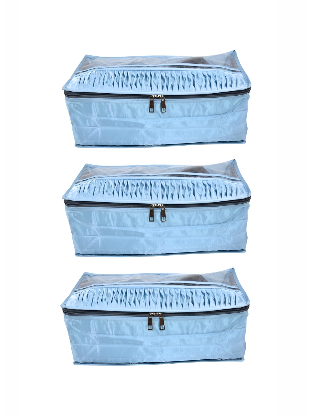 

Ajabh Silver-Toned Set of 3 Water Resistant Multi-Utility Organisers