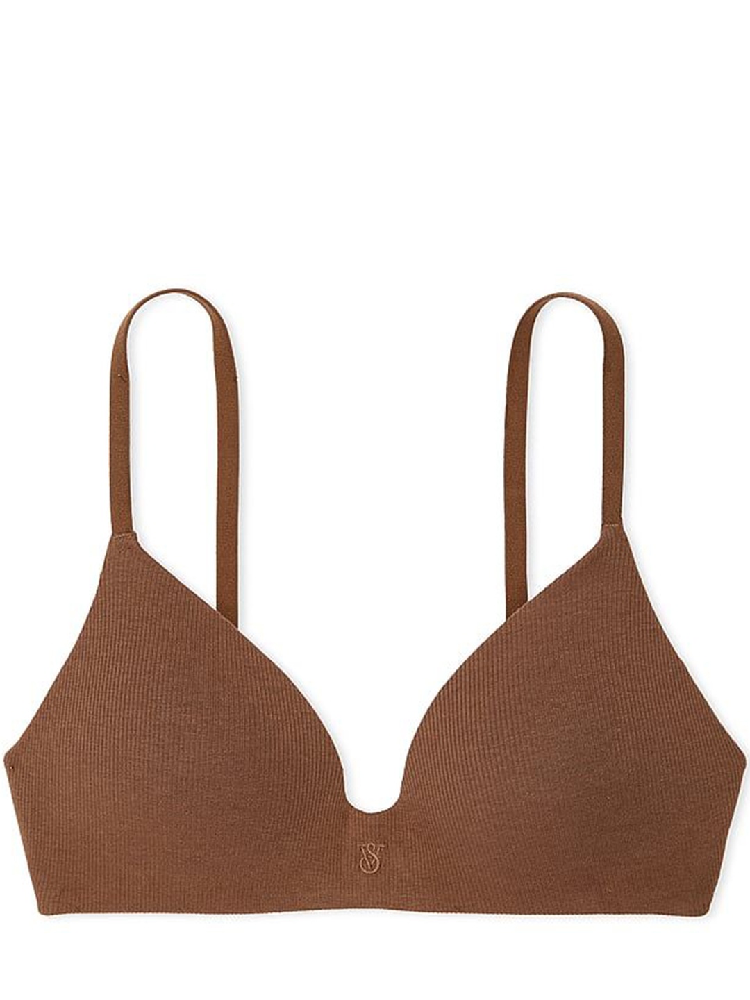 

Victoria's Secret Medium Coverage Lightly Padded T-shirt Bra, Brown