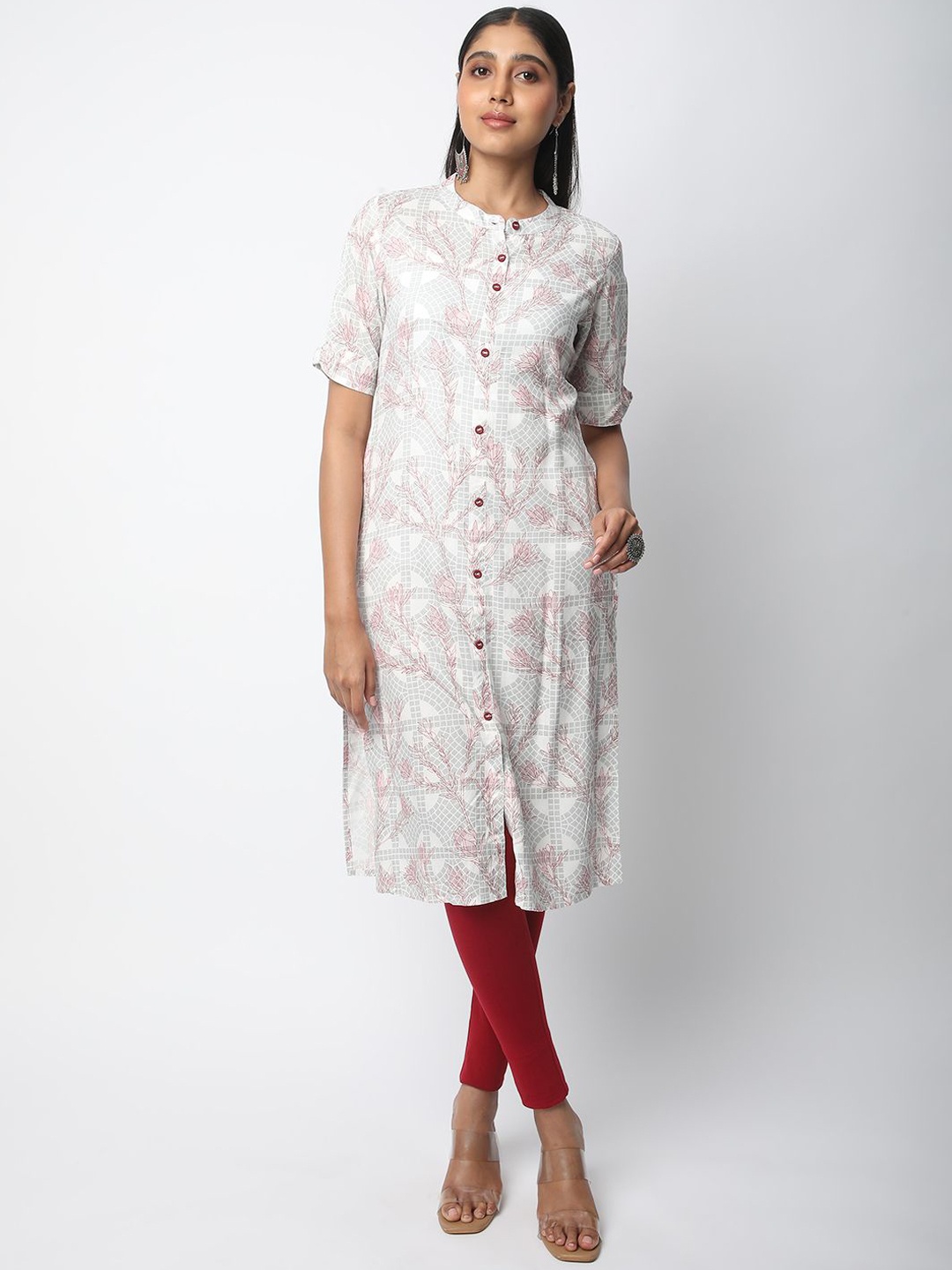 

R&B Women Kurta, White