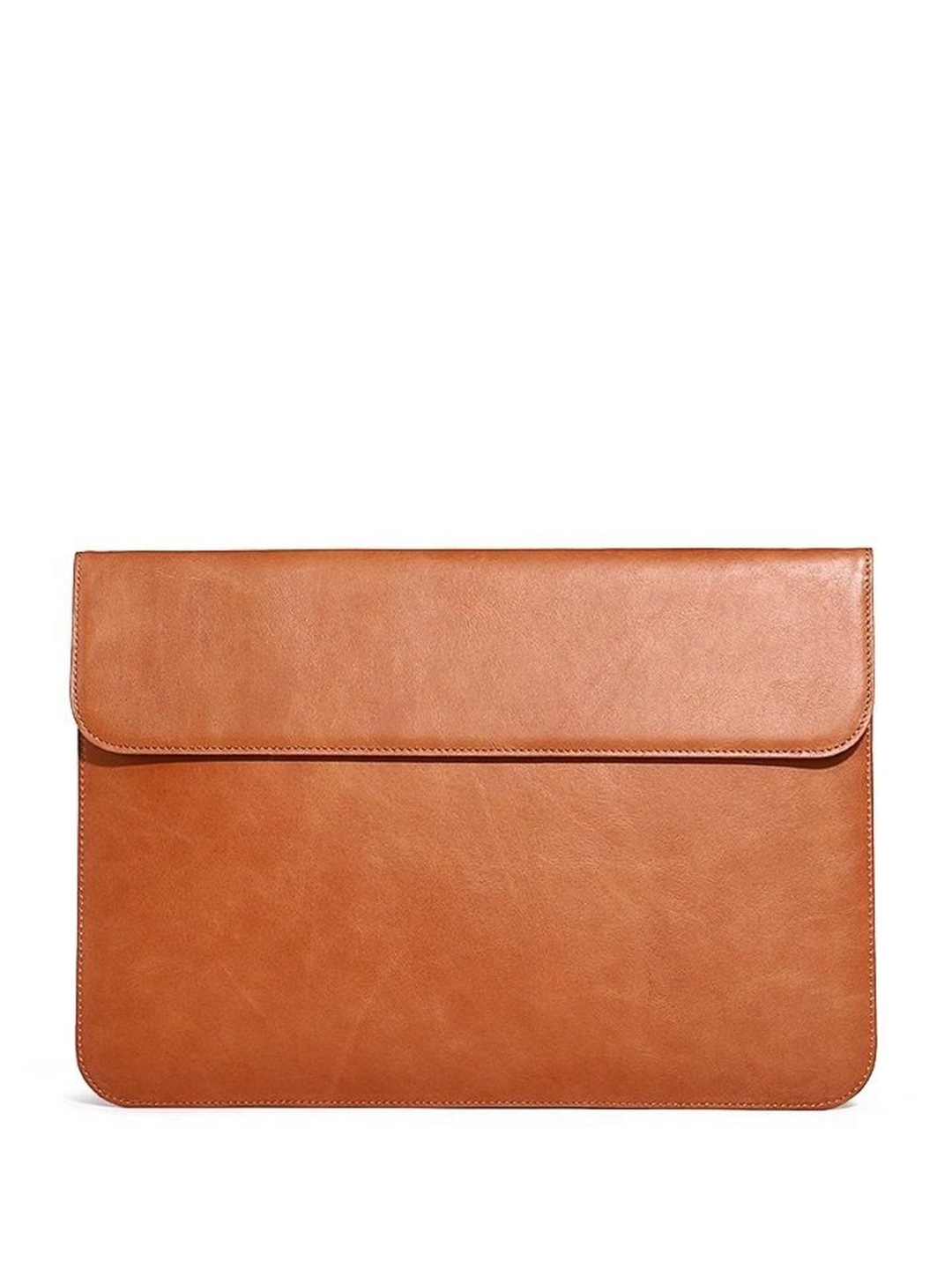 

Abelardo De Moda Unisex Leather Laptop Sleeve, Tan