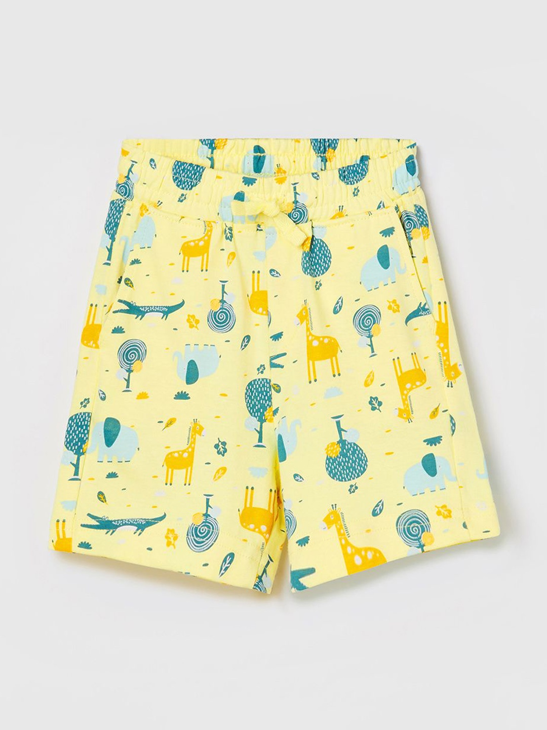 

Juniors by Lifestyle Boys Conversational Printed Pure Cotton Shorts, Yellow