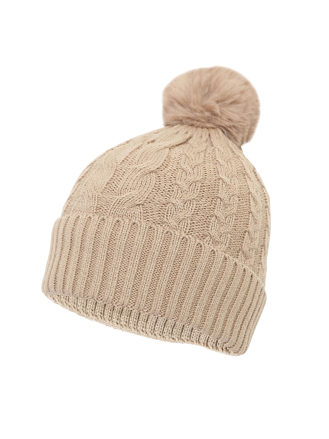 

FabSeasons Women Beanie, Beige
