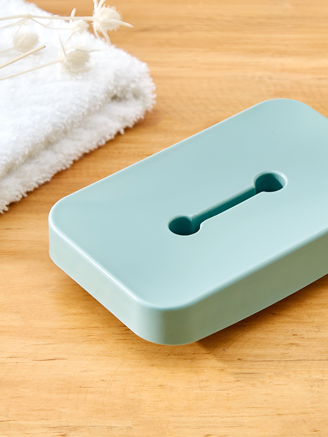 

Home Centre Green Matte Soap Dish