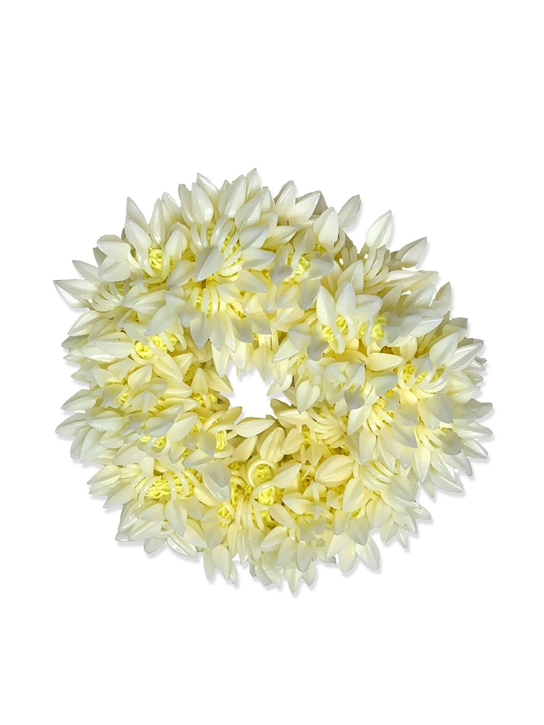

MATRA Hair Gajra Scrunchie, White
