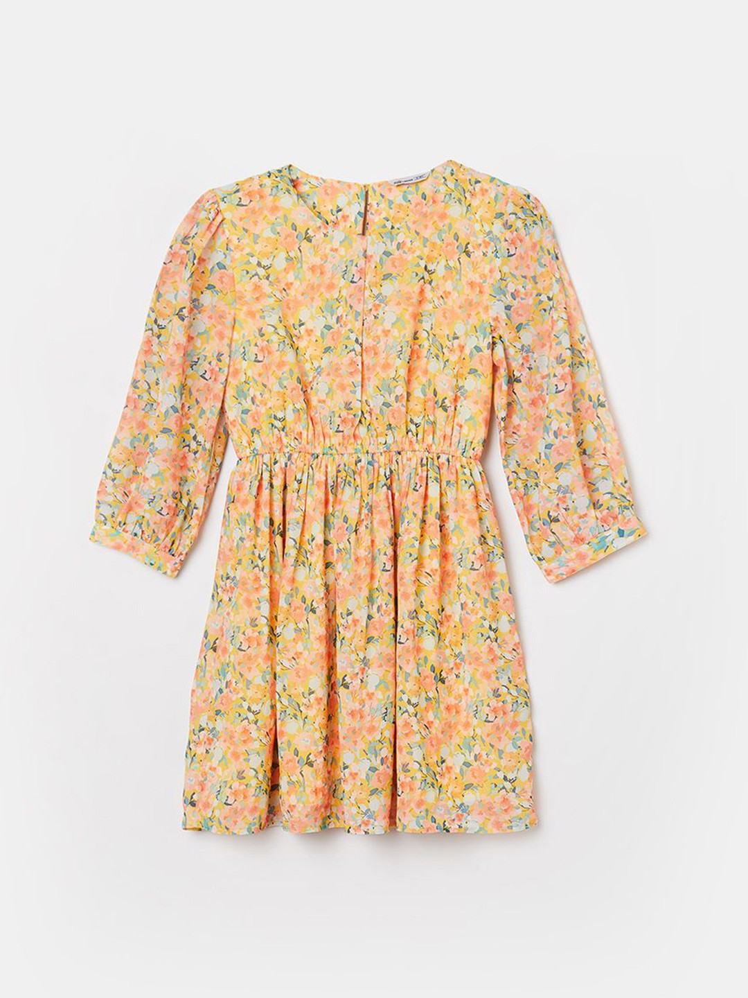 

Fame Forever by Lifestyle Women Floral Print Fit & Flare Dress, Yellow