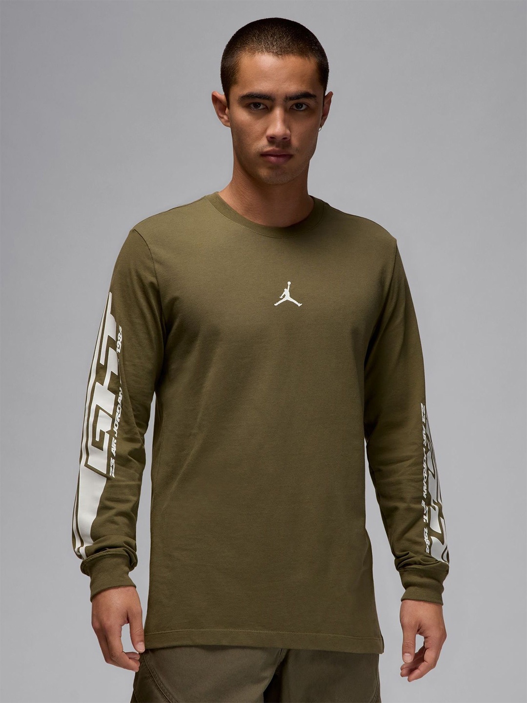 

Nike Men Jordan MVP Long-Sleeve T-Shirt, Green