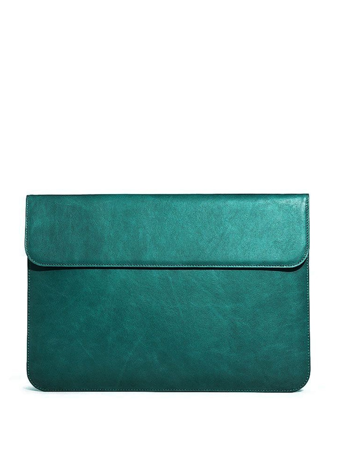 

Abelardo De Moda Unisex Leather Laptop Sleeve 16"L, Teal