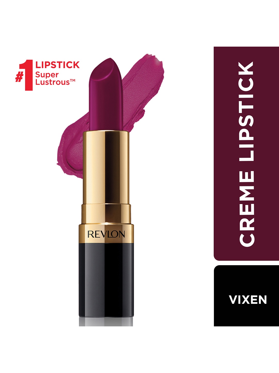 

Revlon Super Lustrous Lipstick - Vixen, Maroon