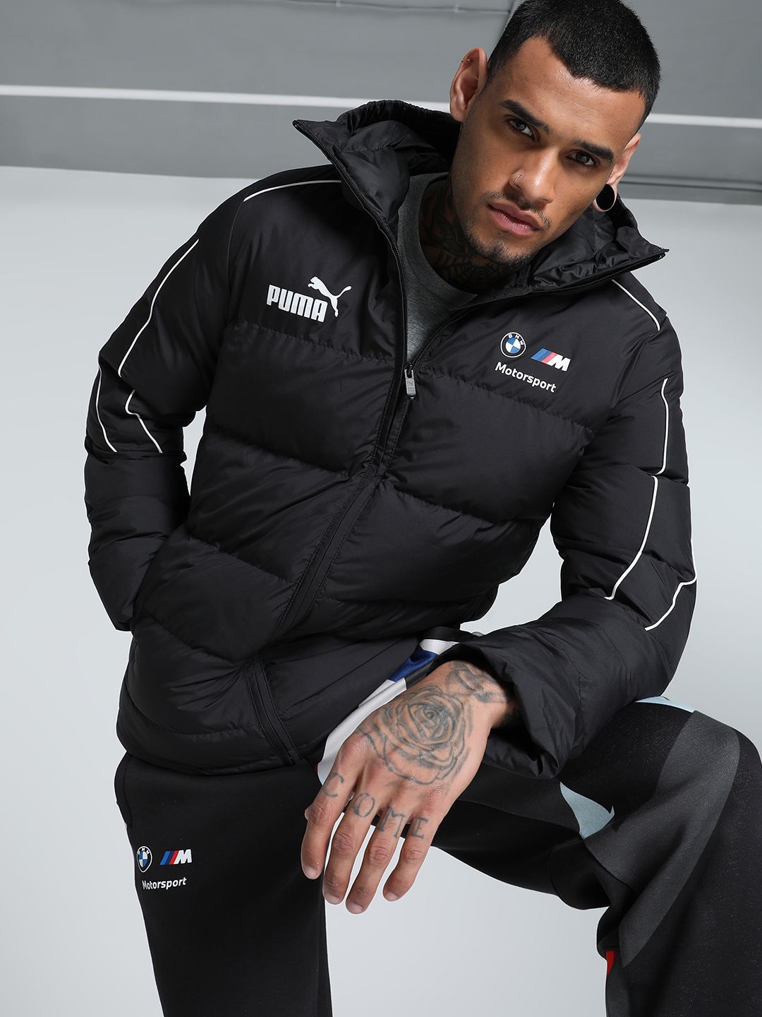 

PUMA Motorsport Men Padded Jacket, Black